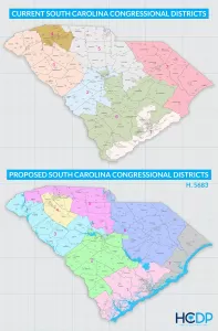 South Carolina - Congressional Districts map