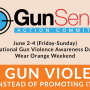Nation Gun Violence Awareness Day June 2-4
