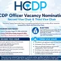HCDP Accepting Nominations for Second and Third Vice Chair